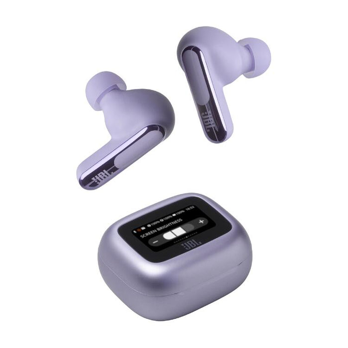 JBL Live Beam 3 | In-ear headphones - 1.45" LED touch screen - Mauve-Sonxplus St-Georges