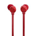 JBL Tune 310C | In-ear headphones - Wired - USB-C - 3-button remote control - Red-Sonxplus St-Georges