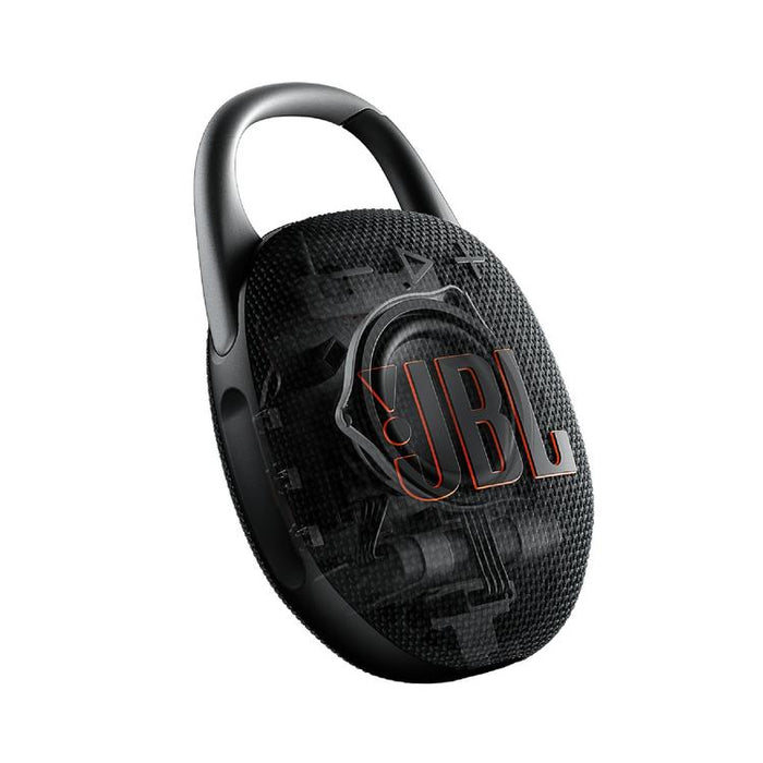 JBL Clip 5 | Portable carabiner speaker - Bluetooth - IP67 - Black-Sonxplus St-Georges