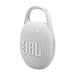 JBL Clip 5 | Portable carabiner speaker - Bluetooth - IP67 - White-Sonxplus St-Georges