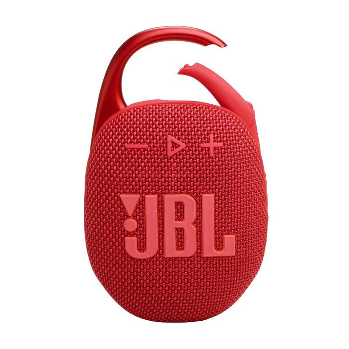 JBL Clip 5 | Portable Carabiner Speaker - Bluetooth - IP67 - Rouge-Sonxplus St-Georges