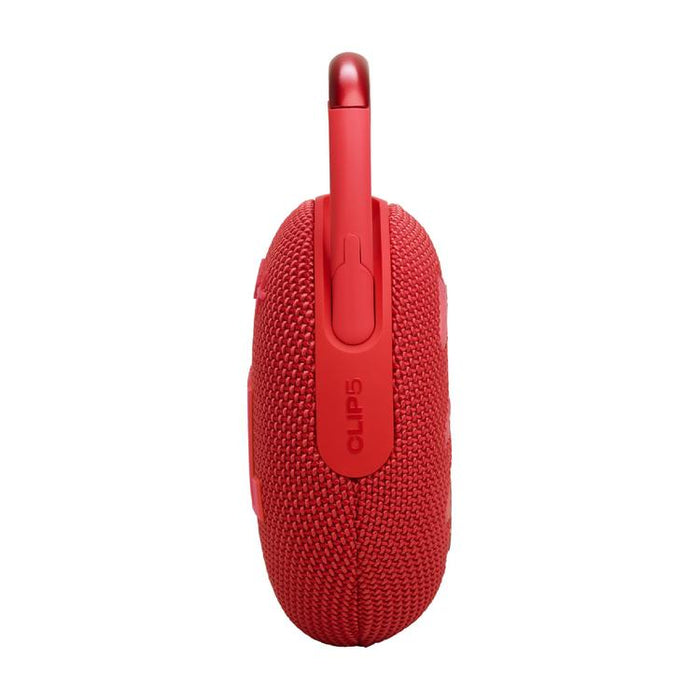 JBL Clip 5 | Portable Carabiner Speaker - Bluetooth - IP67 - Rouge-Sonxplus St-Georges