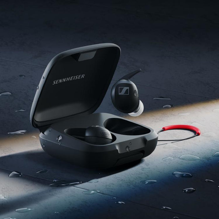 Sennheiser Momentum Sport | In-ear headphones - Wireless - Active noise reduction - Black-Sonxplus St-Georges