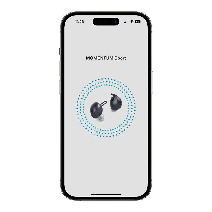 Sennheiser Momentum Sport | In-ear headphones - Wireless - Active noise reduction - Black-Sonxplus St-Georges