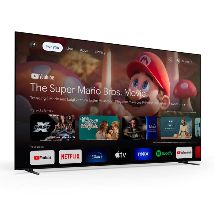 Sony BRAVIA 8 K-65XR80 | 65" Television - OLED - 4K HDR - 120Hz - XR80 Series - Google TV-Sonxplus St-Georges