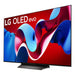 LG OLED55C4PUA | 55" 4K OLED Television - 120Hz - C4 Series - Processor IA a9 Gen7 4K - Black-Sonxplus St-Georges