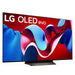 LG OLED55C4PUA | 55" 4K OLED Television - 120Hz - C4 Series - Processor IA a9 Gen7 4K - Black-Sonxplus St-Georges