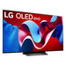 LG OLED65C4PUA | 65" 4K OLED Television - 120Hz - C4 Series - Processor IA a9 Gen7 4K - Black-Sonxplus St-Georges