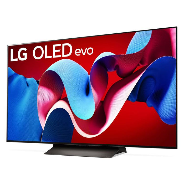 LG OLED77C4PUA | 77" 4K OLED Television - 120Hz - C4 Series - Processor IA a9 Gen7 4K - Black-Sonxplus St-Georges