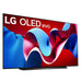 LG OLED83C4PUA | 83" 4K OLED Television - 120Hz - C4 Series - Processor IA a9 Gen7 4K - Black-Sonxplus St-Georges