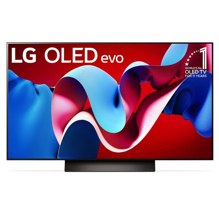 LG OLED48C4PUA | 48" 4K OLED Television - 120Hz - C4 Series - Processor IA a9 Gen7 4K - Black-Sonxplus St-Georges