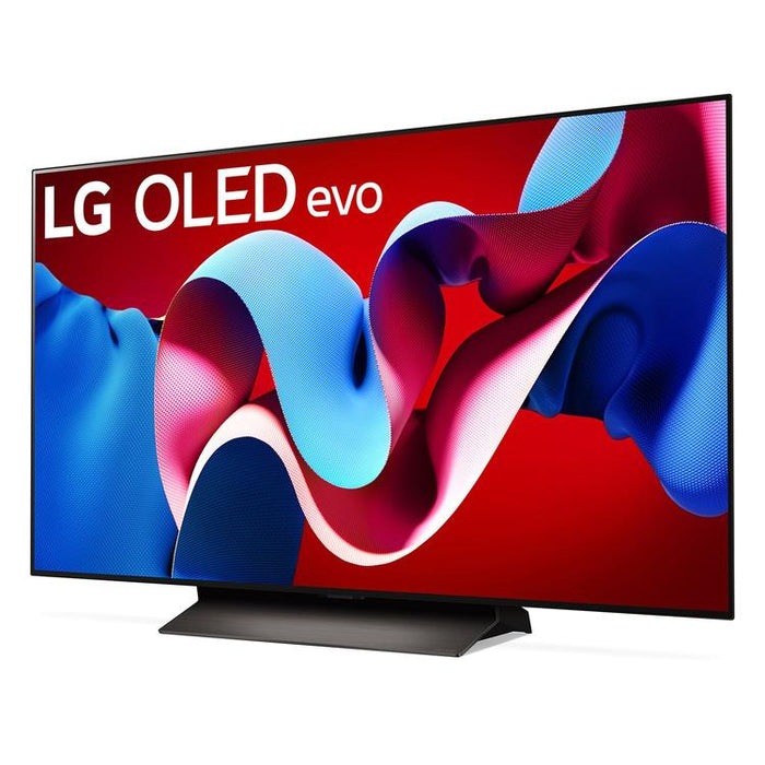 LG OLED48C4PUA | 48" 4K OLED Television - 120Hz - C4 Series - Processor IA a9 Gen7 4K - Black-Sonxplus St-Georges