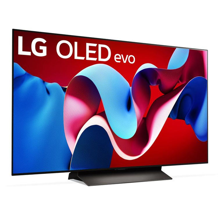 LG OLED48C4PUA | 48" 4K OLED Television - 120Hz - C4 Series - Processor IA a9 Gen7 4K - Black-Sonxplus St-Georges