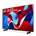 LG OLED42C4PUA | 42" 4K OLED Television - 120Hz - C4 Series - Processor IA a9 4K - Black-Sonxplus St-Georges