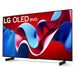 LG OLED42C4PUA | 42" 4K OLED Television - 120Hz - C4 Series - Processor IA a9 4K - Black-Sonxplus St-Georges