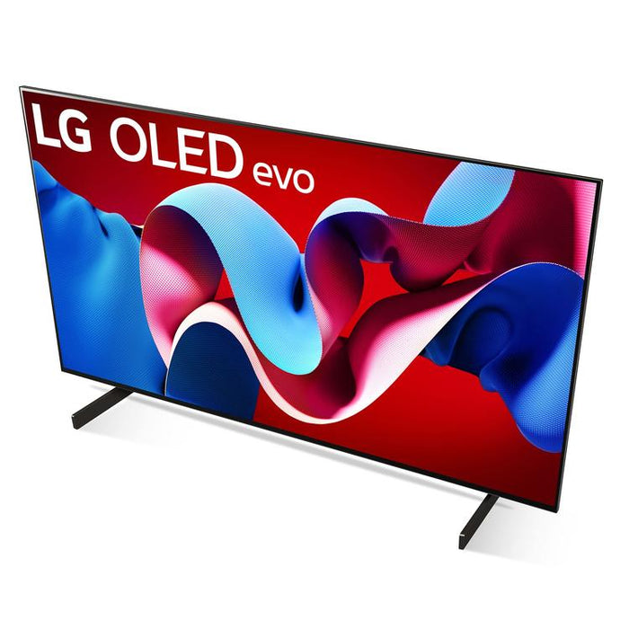 LG OLED42C4PUA | 42" 4K OLED Television - 120Hz - C4 Series - Processor IA a9 4K - Black-Sonxplus St-Georges