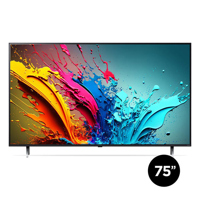 LG 75QNED85TUA | 75" QNED 4K - UHD 4K Television - QNED85T Series - 120Hz - IA a8 4K Processor - Black-Sonxplus St-Georges