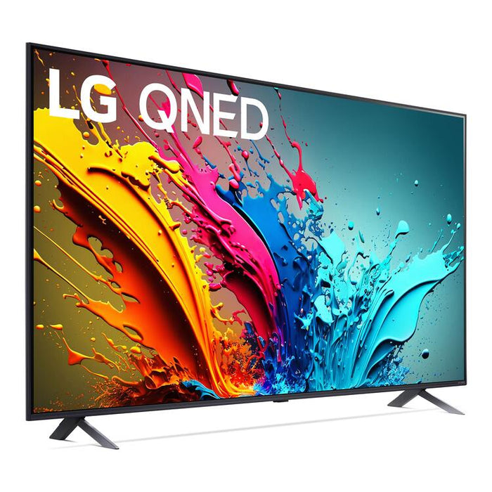 LG 75QNED85TUA | 75" QNED 4K - UHD 4K Television - QNED85T Series - 120Hz - IA a8 4K Processor - Black-Sonxplus St-Georges