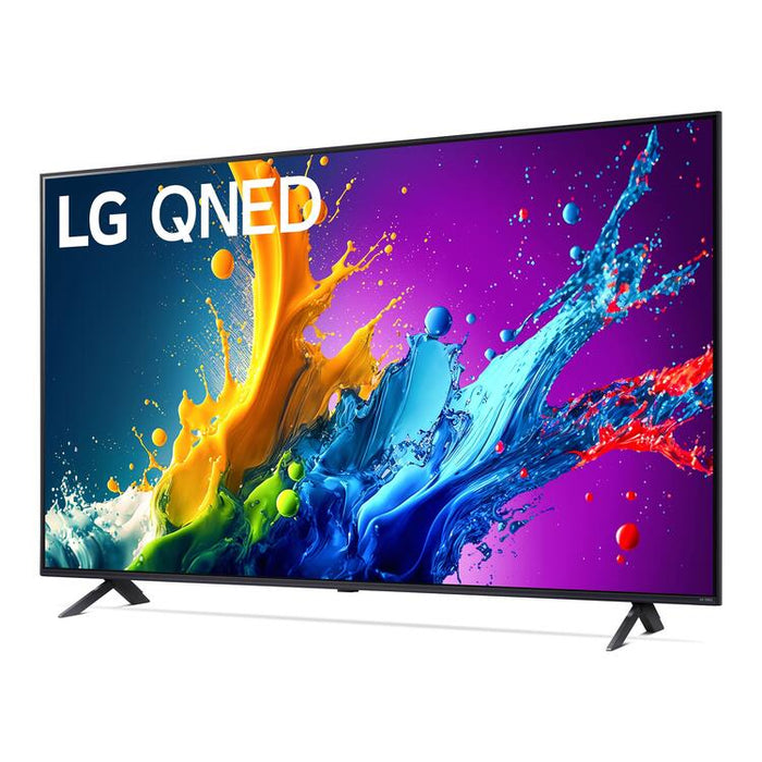 LG 65QNED80TUC | 65" QNED 4K TV - UHD 4K - QNED80 Series - 60Hz - Processor IA a5 4K Gen7 - Black-Sonxplus St-Georges