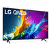 LG 65QNED80TUC | 65" QNED 4K TV - UHD 4K - QNED80 Series - 60Hz - Processor IA a5 4K Gen7 - Black-Sonxplus St-Georges