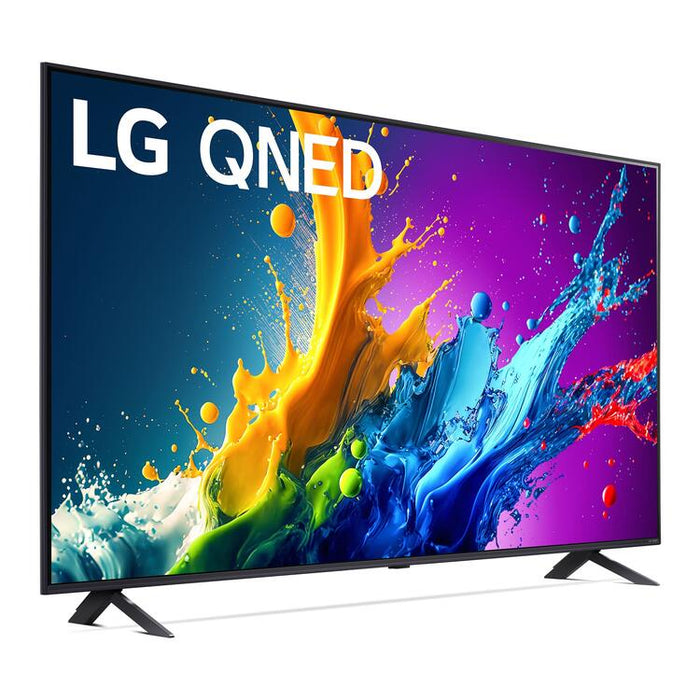 LG 65QNED80TUC | 65" QNED 4K TV - UHD 4K - QNED80 Series - 60Hz - Processor IA a5 4K Gen7 - Black-Sonxplus St-Georges