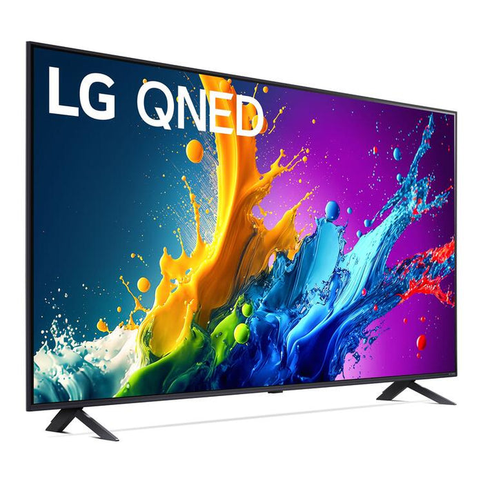 LG 55QNED80TUC | 55" QNED 4K TV - UHD 4K - QNED80 Series - 60Hz - Processor IA a5 4K Gen7 - Black-Sonxplus St-Georges