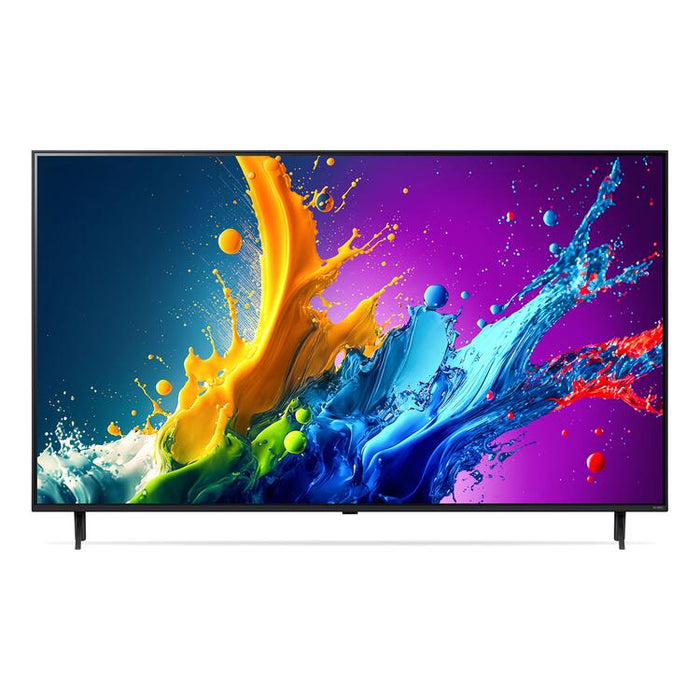 LG 55QNED80TUC | 55" QNED 4K TV - UHD 4K - QNED80 Series - 60Hz - Processor IA a5 4K Gen7 - Black-Sonxplus St-Georges