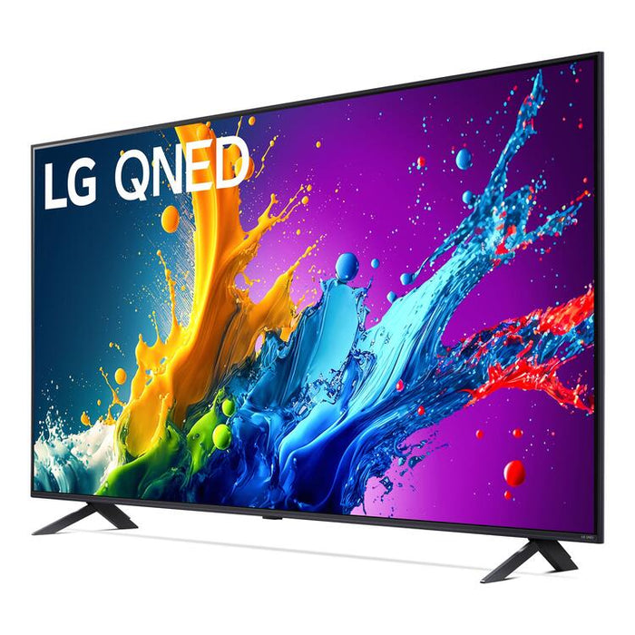 LG 75QNED80TUC | 75" QNED 4K TV - UHD 4K - QNED80 Series - 60Hz - Processor IA a5 4K Gen7 - Black-Sonxplus St-Georges