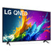 LG 75QNED80TUC | 75" QNED 4K TV - UHD 4K - QNED80 Series - 60Hz - Processor IA a5 4K Gen7 - Black-Sonxplus St-Georges