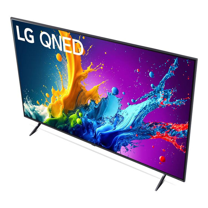 LG 75QNED80TUC | 75" QNED 4K TV - UHD 4K - QNED80 Series - 60Hz - Processor IA a5 4K Gen7 - Black-Sonxplus St-Georges