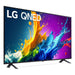 LG 86QNED80TUC.ACC | 86" QNED 4K TV - UHD 4K - QNED80 Series - 60Hz - Processor IA a5 4K Gen7 - Black-Sonxplus St-Georges