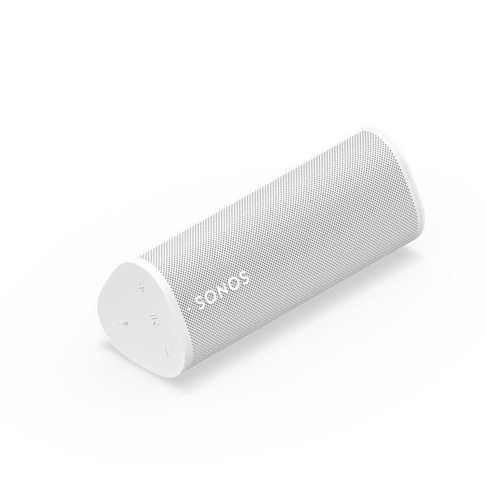 Sonos Roam 2 | Portable Speaker - Bluetooth - Wi-Fi - Waterproof - Stereo Pairing - White-Sonxplus St-Georges