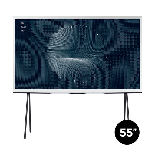 Samsung QN55LS01DAFXZC | The Serif 55" - QLED - 4k Ultra HD - 120 Hz - LS01D Series - White-Sonxplus St-Georges