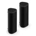 Sonos | Adventure Package - 2 Roam 2 Portable Speakers - Bluetooth - Waterproof - Black-Sonxplus St-Georges