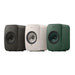 KEF LSX II LT | Wireless HiFi Speakers - Compact & Versatile - Pebble White - Pair-Sonxplus St-Georges