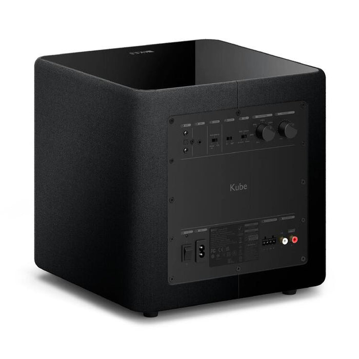 KEF Kube 8MIE | Subwoofer - 8in - 300 Watts Class D - Black-Sonxplus St-Georges