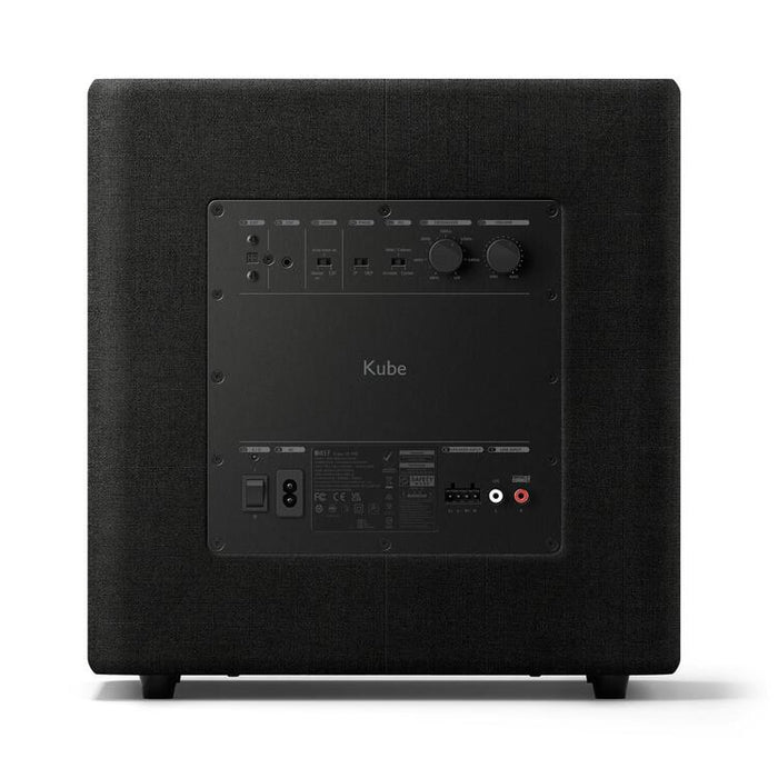 KEF KUBE 10 MIE | Subwoofer - 10in - 300 Watts Class D - Black-Sonxplus St-Georges