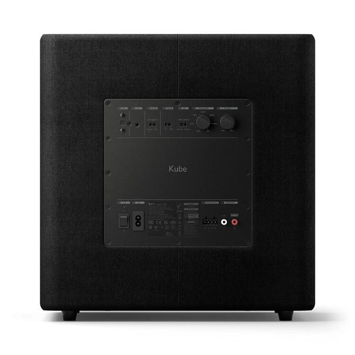 KEF KUBE 12 MIE | Subwoofer - 12in - 300 Watts Class D - Black-Sonxplus St-Georges