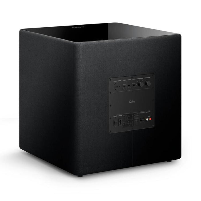 KEF KUBE 15 MIE | Subwoofer - 15in - 300 Watts Class D - Black-Sonxplus St-Georges