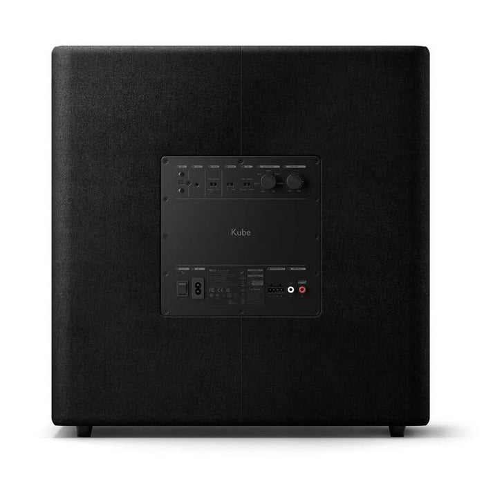 KEF KUBE 15 MIE | Subwoofer - 15in - 300 Watts Class D - Black-Sonxplus St-Georges