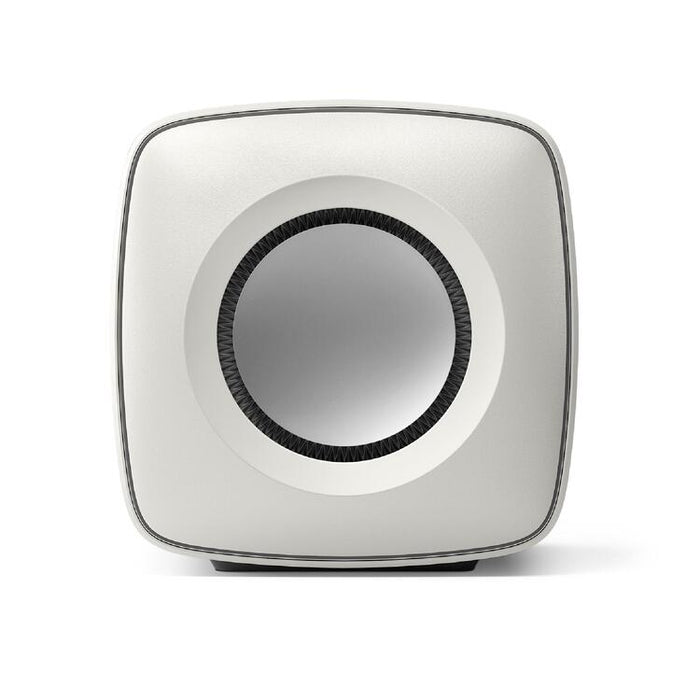 KEF KC92 | 2x9" Subwoofer - 1000W RMS - Music Integrity Engine - White-Sonxplus St-Georges