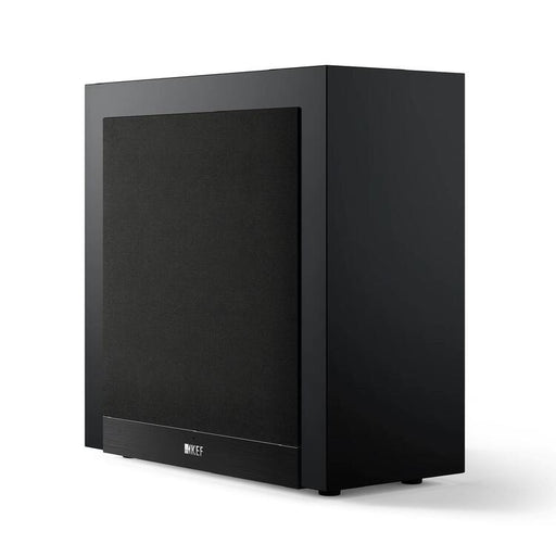 KEF T2 | Subwoofers - Extra-flat - Class D Amplifier - Black-Sonxplus St-Georges