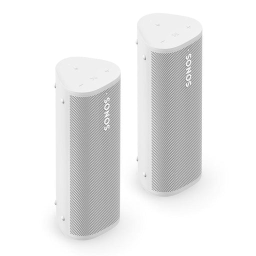 Sonos | Ensemble Aventure - 2 Roam 2 Portable Speakers - Bluetooth - Waterproof - White-Sonxplus St-Georges