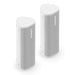 Sonos | Ensemble Aventure - 2 Roam 2 Portable Speakers - Bluetooth - Waterproof - White-Sonxplus St-Georges