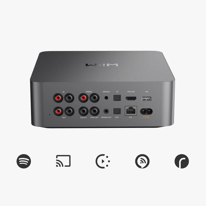 WiiM Ultra | Streaming Audio - 3.5" touch screen - Aluminum case-Sonxplus St-Georges