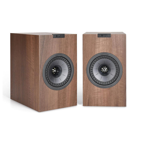 KEF Q1 Meta | Bookshelf Speakers - 2-way bass-reflex design - Walnut - Pair-Sonxplus St-Georges