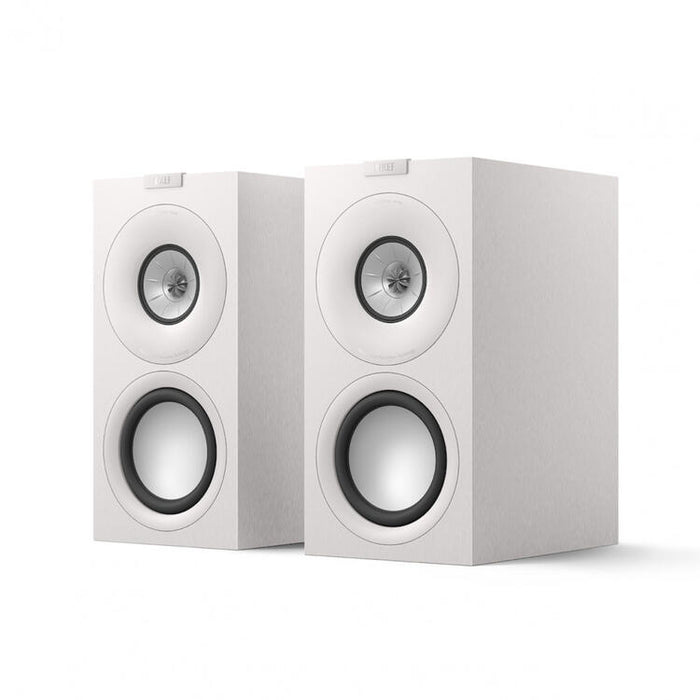 KEF Q Concerto Meta | Bookshelf Speakers - 3-Way Bass-Reflex Design - White - Pair-Sonxplus St-Georges