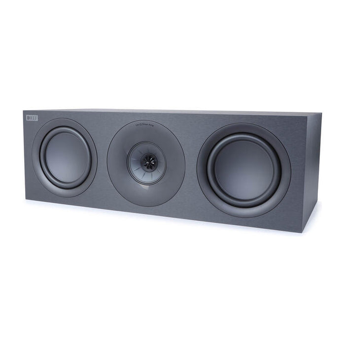 KEF Q6 Meta | Center speaker - 3-way bass-reflex design - Black - Unité-Sonxplus St-Georges