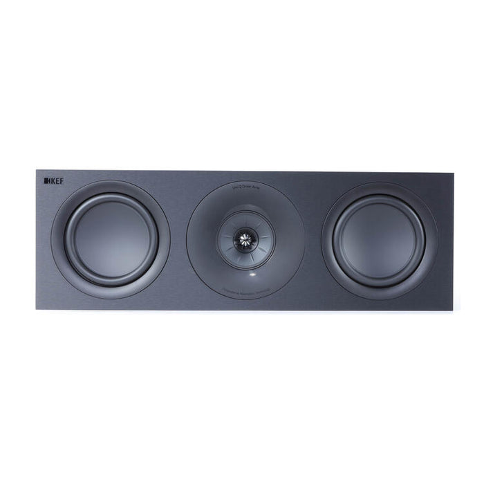 KEF Q6 Meta | Center speaker - 3-way bass-reflex design - Black - Unité-Sonxplus St-Georges