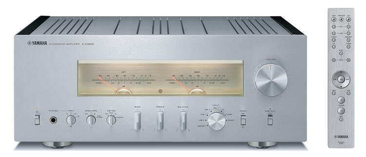 Yamaha AS3200 | Integrated Amplifier - Hi-Fi - Stereo - 2 channels - Silver-Sonxplus St-Georges